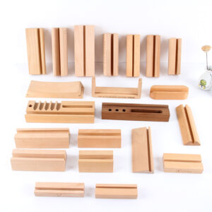 Đế gỗ lịch bàn hình chữ nhật - Mã DHCM 01