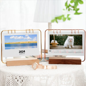 Đế lịch bàn có giá đỡ lịch – Mã DGD2