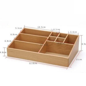 Khay đựng đồ trang điểm bằng gỗ MS01