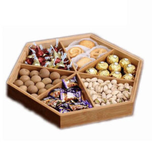 Khay Gỗ Đựng Hạt bằng gỗ MS07