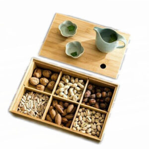 Khay Gỗ Đựng Hạt bằng gỗ MS01